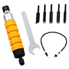 Latest 1 Set Wood Chisel Carving Tool Set Furniture Wood Carving Tool Electric Chisel+5 Carving Tips Wrench Flexible Flex Shaft