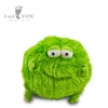 1601 09 Educational toys for children green round cartoon cute big eye expression filled with soft large size plush ball