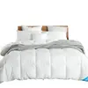100% cotton white goose feather quilt with double thickened feather quilt/comforter /duvet in autumn and winter
