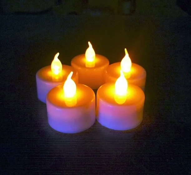 24pcs LED Electronic Flameless Smokeless Candle Lights Tea light