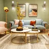 Factory Wholesale Stainless Steel Fancy Marble Table Living Room Coffee Tea Small Table Design
