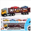 2019 new product Simulation Model American Large Container Trailer Container Truck Boy Car Toy Metal Car Toy Car Set