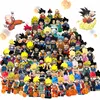 Whole sale-Funko Dragon ball Vegeta Goku Trunks Building Block for toys action Mixed Figure minifigs