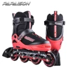 PAPAISON Aluminium frame Adjustable red color Inline Skate for kids roller skate shoes wholesale