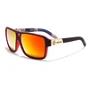 2019 Fashion KDEAM Brand Design UV400 Sport Polarized Square Shades Sunglasses Unisex Coating Glasses Gafas de sol for Sporting