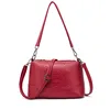 Best selling items has several colors simple leather sling bag for women