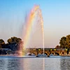 Music Dancing Fountain Large Outdoor High Spray Water Fountain Dancing Prices