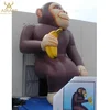 Giant inflatable monkeys for party decorations
