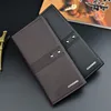 2019 New Men's Wallets Long Business Youth Multi-card Large Capacity Thin Open Soft Rivet Wallet