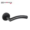 High quality modern stainless black security pull door handle locks
