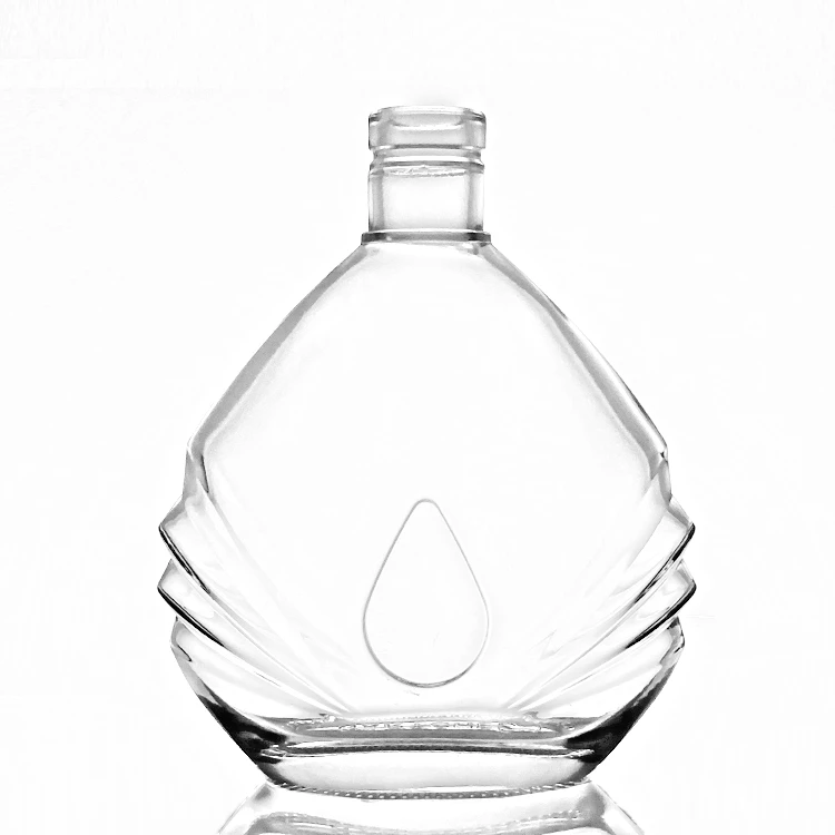 empty 0.5l glass bottle