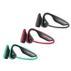 Sweatproof Bone Conduction Headphones Bluetooth Open-Ear Wireless Sports Headsets with Mic for Jogging/Running/Driving/Cycling