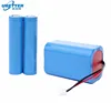 High Quality 18650 11v 2200mAh Lithium Battery Portable Speaker Amplifier LED Lamp Battery Pack