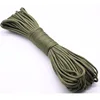 4MM PARACORD 550 LBS BRAIDED NYLON ROPE, MILITARY USE LIGHT ROPE WITH 7 CORDS, MULTI COLOR NYLON ROPE