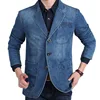 Hot fashion Men loosen large size coat jeans casual suit for young guys