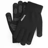 Knitting touch screen gloves men and women autumn and winter warm couple models wool plus velvet non-slip gloves