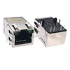 12411-142DJ620-A3R 10/100 Base-T 1x1 Port Tab Up with LEDs Ethernet Jack rj45 connector cat6