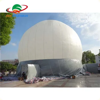 25m dome inflatable dry space sphere larger projection degree