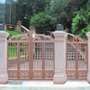 HS-LH020 gates for door grill design cast iron outdoor wrought iron door grille
