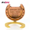 China Factory Custom Made Cheap Metal Cup Trophy and Medal Holder Display