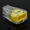 PCT-102 Push wire wiring connector For Junction box 2 pin conductor terminal block wire connector