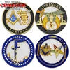 custom metal masonic sports car emblem maker badge logo car Masonic 3D Metal Car Emblem