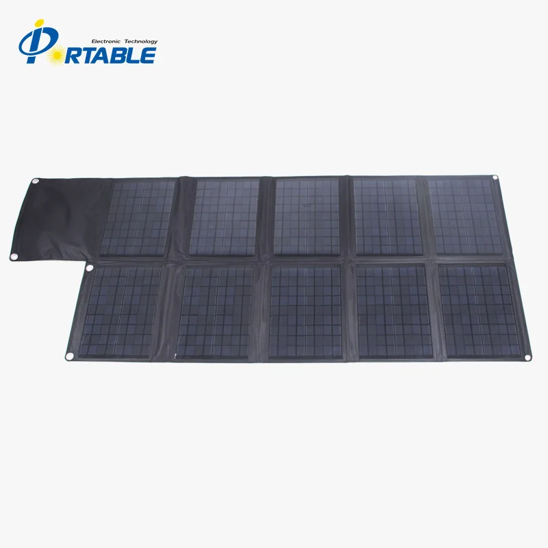 Портативный 100 Вт солнечная панель складной солнечный зарядное устройство с двойным контроллером напряжения для широкого применения