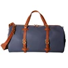 Canvas Travel Bag Vintage Genuine Leather Holdall Leather Weekender Duffel Bag for Overnight