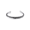 High quality stainless steel casting bracelet open design skull bangle irregular shaped fashion men's wristband