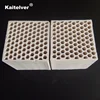 Heat exchange media and storage cordierite honeycomb ceramic block for RCO/HTAC system