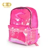 TOP SALE cheap fashion blue sequin cosmetic bags sequin makeup backpack