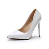 cheelon shoe manufacturer cheap classic pu pumps dress women big size high heel shoes size 44