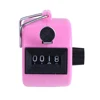 Clicker 4 Digit Number Counters Plastic Shell Hand Finger Display Manual Counting Tally