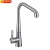 Kitchen Single Handle Water mixer taps chrome brass pull out UPC cold water faucet