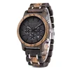 2019 DODO DEER Wholesale Auto Date Men and Women Wood Watch OEM Handmade Natrual wood and Metal Strap Wristwatch