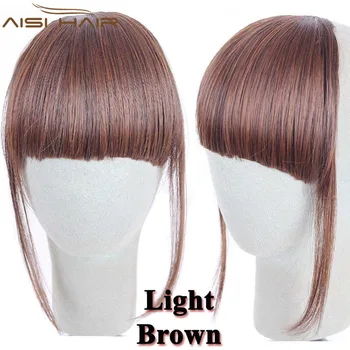 Aisi 毛耐熱合成繊維ヘアクリップ女性のための強打ファッションヘアピース女性のための Buy 合成クリップ前髪 前髪人工毛 前髪クリップ毛延長 Product On Alibaba Com