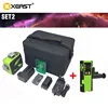 XEAST Factory Price 12 Lines Green Beam 360 3d Laser Level Ready to Ship Item with Laser Decetor