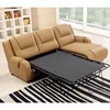 Modern Living Room Lazy Boy Recliner Sofa Cum Bed Transformer Metal Frame Sectional Leather Sofa Bed