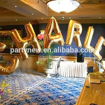 40 inch letter balloons