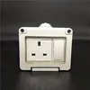 IP55 10A 1gang 2 way weatherproof socket switches and sockets