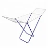 Household Freestanding Folding Metal Wire Garment Clothes Drying Stand Rack