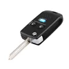 Hu101 3 button flip remote key shell for Ford Transit mk6 connect Maverick