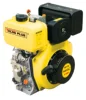 7 HP Horizontal Shaft Air-cooled Single Cylinder Diesel Engine TD178F