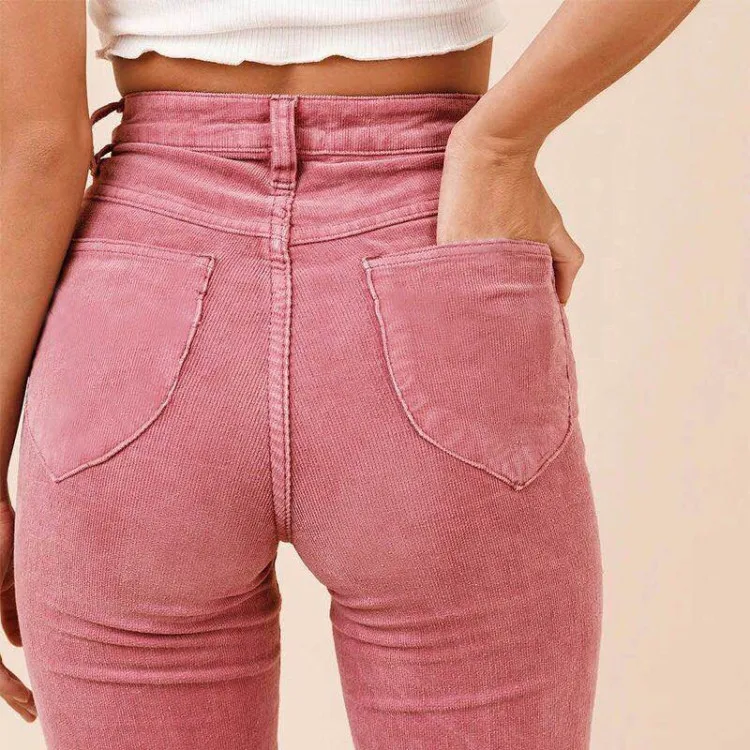 pantalon de pana mujer