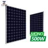 2019 highest efficiency renewable energy monocrystalline single pv solar panel 500w