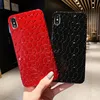 Electroplate Plating Tin foil The Crocodile Grain Phone Case For iPhone X XS XS MAX,Pure Color Shell For iPhone 6 7 8/plus