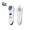 Ultrasonic therapy machine face care hot cold function beauty product portable handheld facial massager