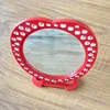 HD mirror Plastic diamonds frame Home bedroom Foldable plane make up Mirror wholesale