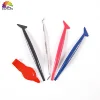 CARLAS Wholesale Vinyl Squeegee Flexible Car Wrap Micro Squeegees w/ Magnetic Hardness Gasket Flat Slot Tools
