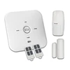 Remote controlled Wireless SOS security WIFI & GSM siren alarm system with pir door sensors
